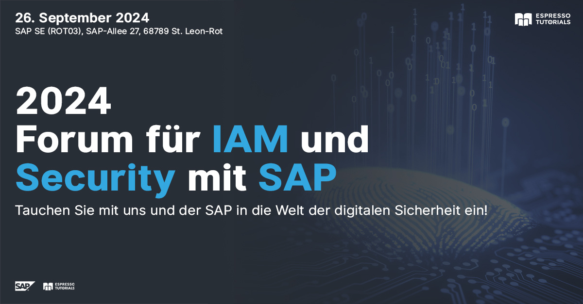 Forum für Identitäts- und Zugriffsmanagement und Security mit SAP